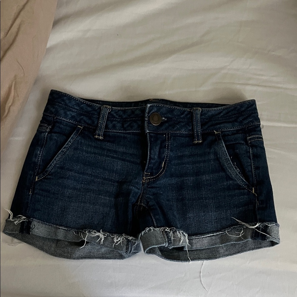 American Eagle Outfitters Dark Blue Jean Shorts